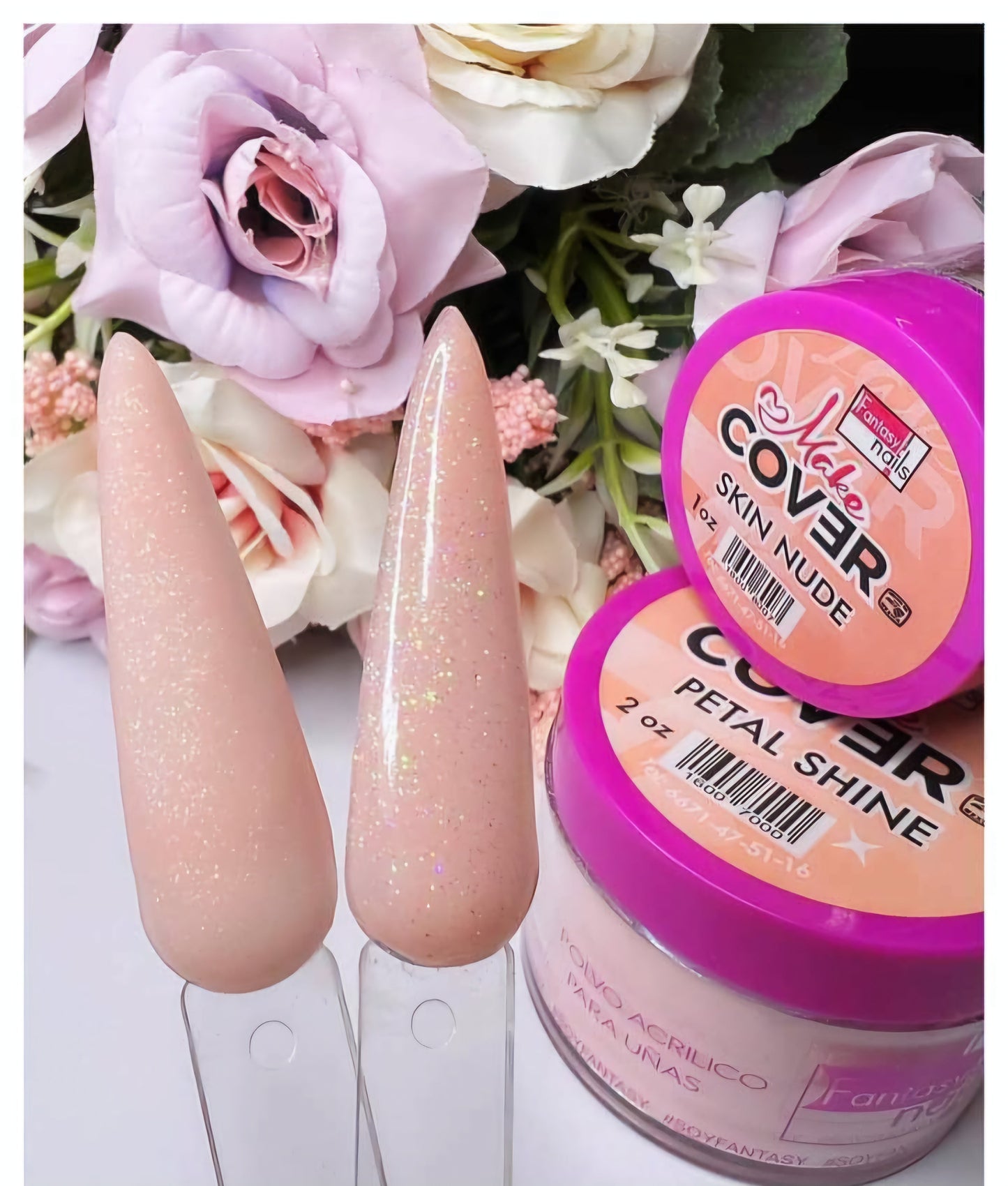 Acrílicos Fantasy Nails 2 onzas varios colores