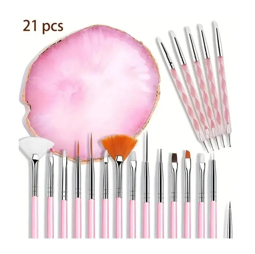 Set de pinceles 21 piezas