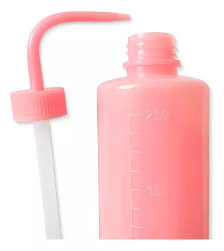 Botella dosificadora para limpieza de pestañas