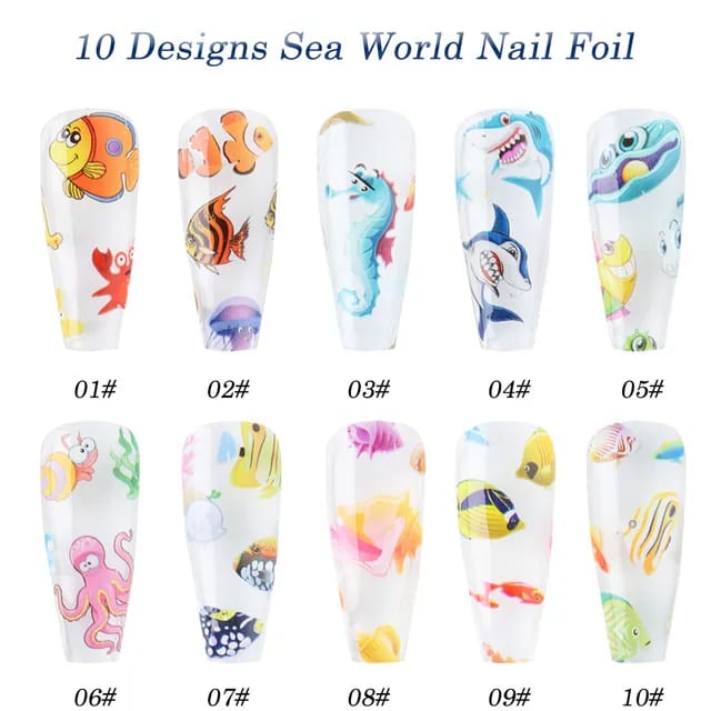 Foil estilo oceano
