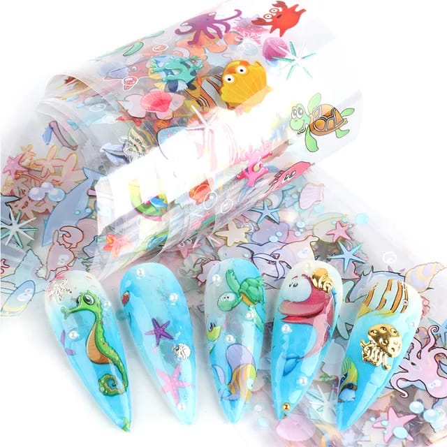 Foil estilo oceano