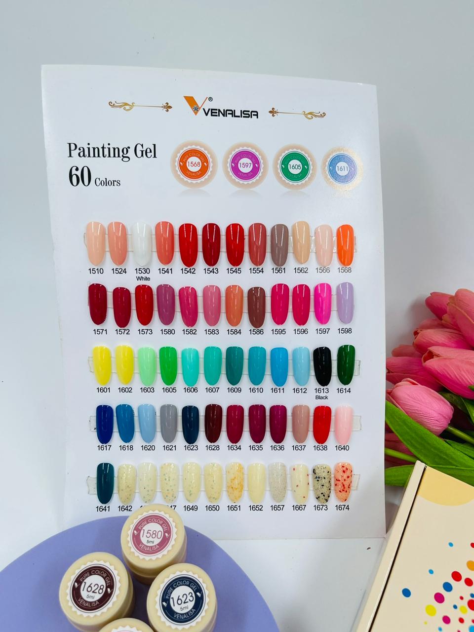 Caja de gel painting