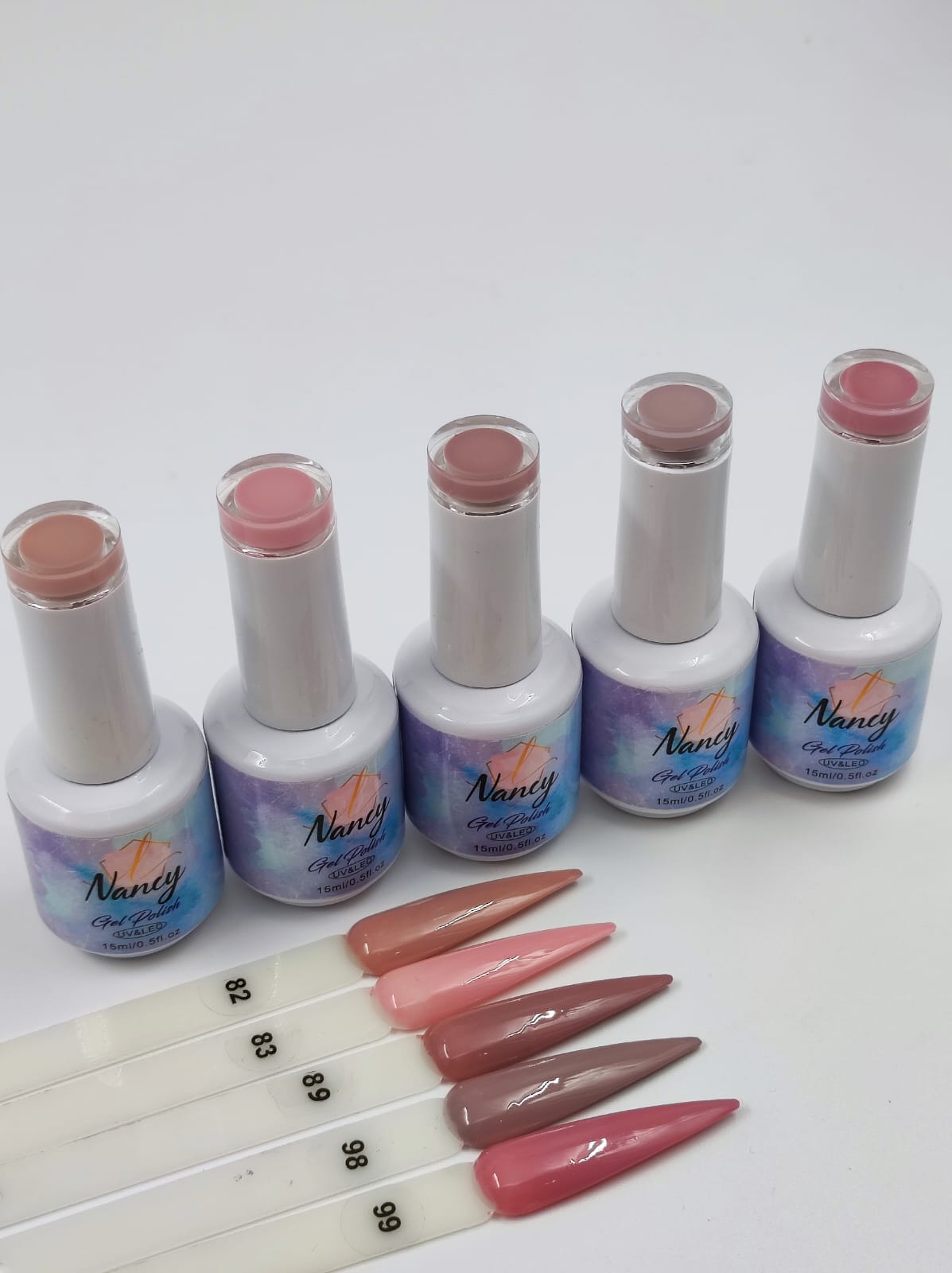 Esmaltes en gel permanentes