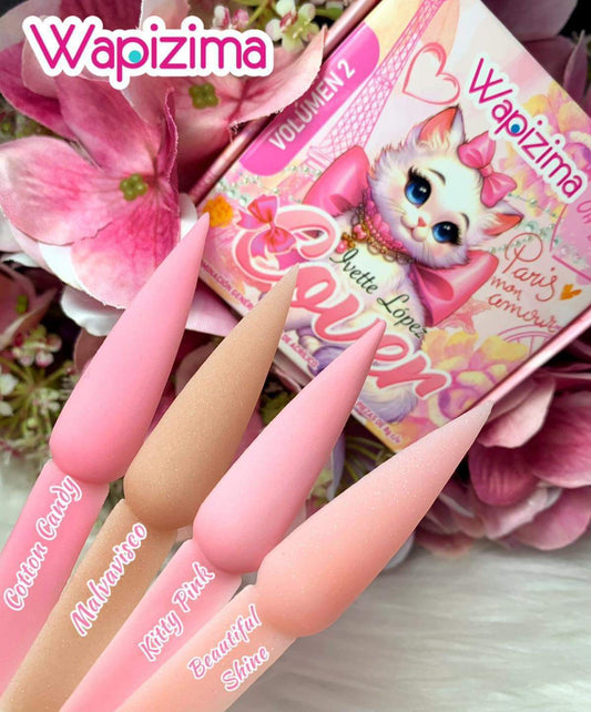 Acrílico wapizima colección Cover 2 Ivette Lopez 4pzas