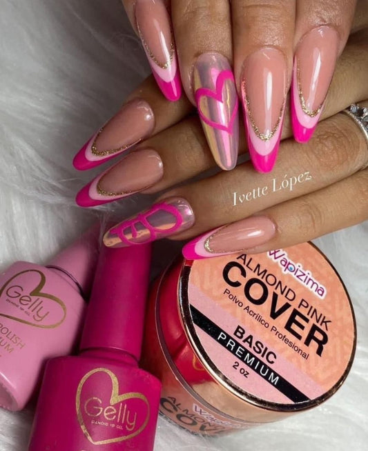 Acrilico wapizima almond pink 2 onza