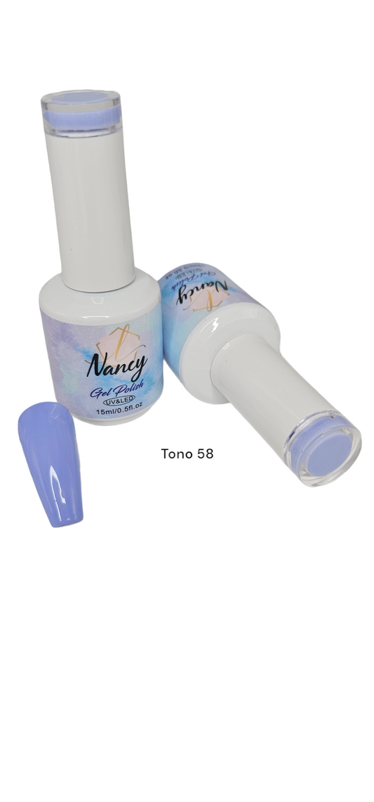 Esmaltes en gel color 58 Nancy