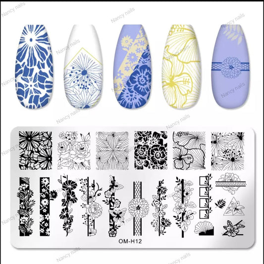 Placas metalicas para estampado