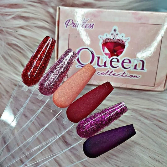 Acrilico wapizima coleccion Queen 6 pzas