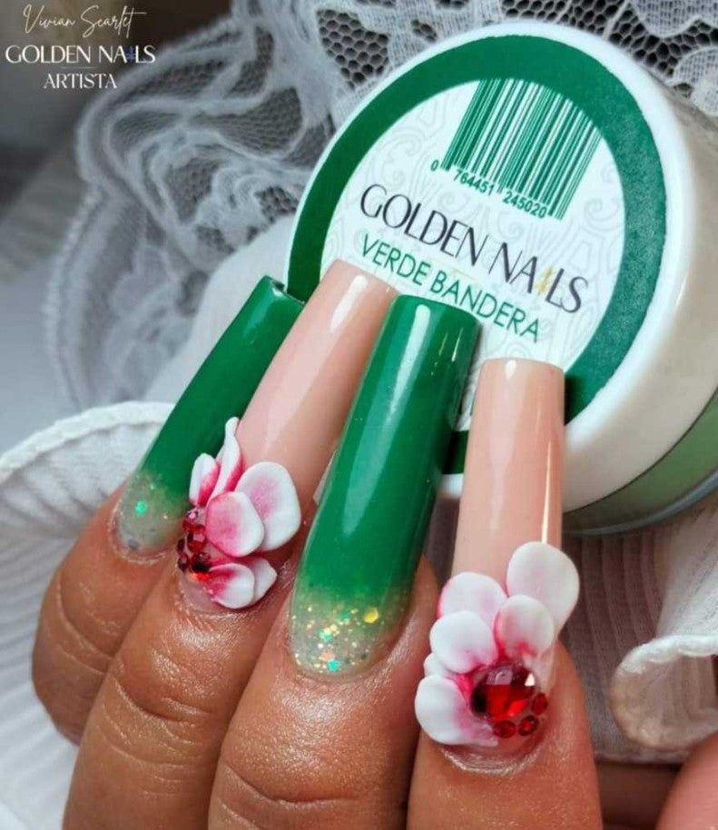 Acrilicos 17 colores en  1/2 onza Golden Nails