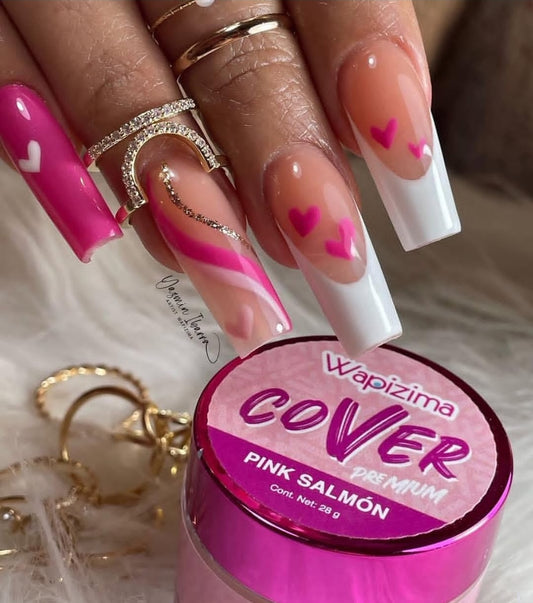 Acrílico wapizima Cover Pink Salmón