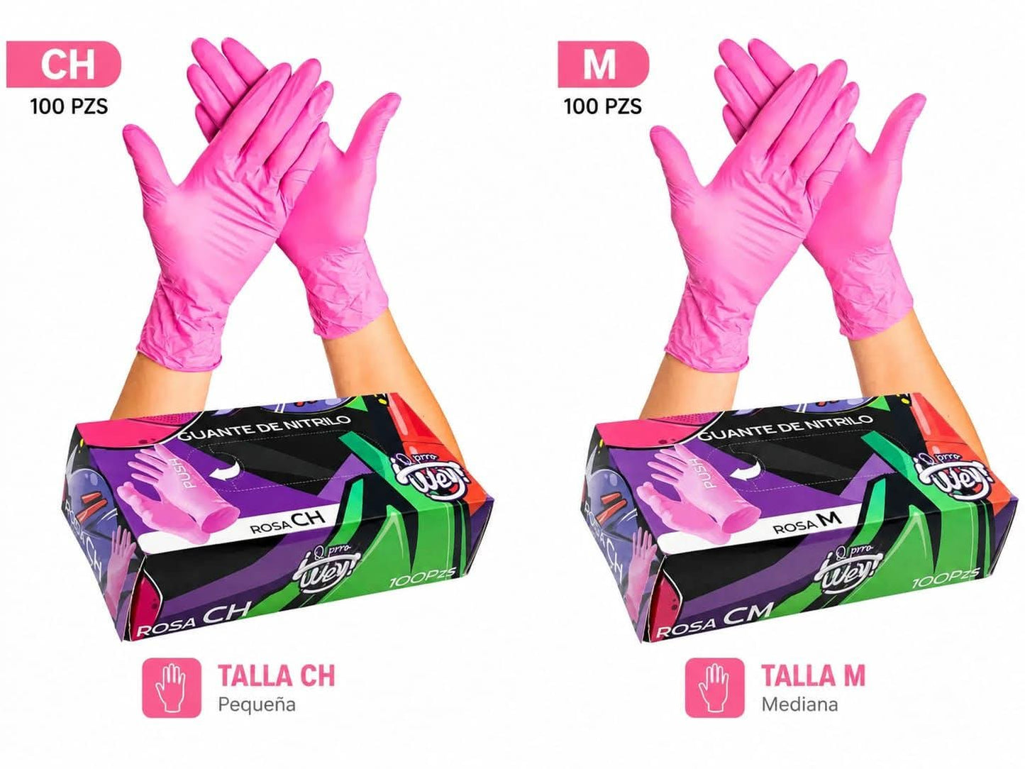 Guantes de nítrilo