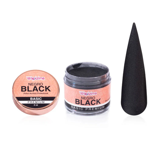Acrilico black/negro wapizima