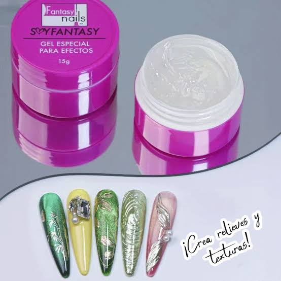 Gel especial para efectos fantasy nails