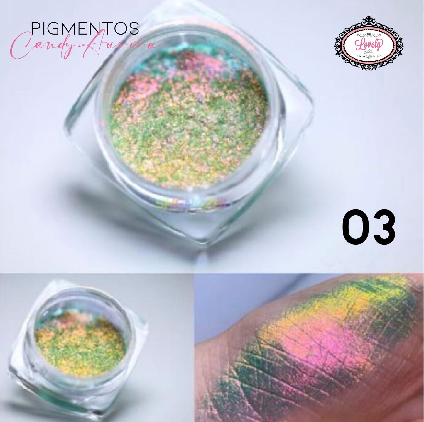 Efecto candy aurora Lovely