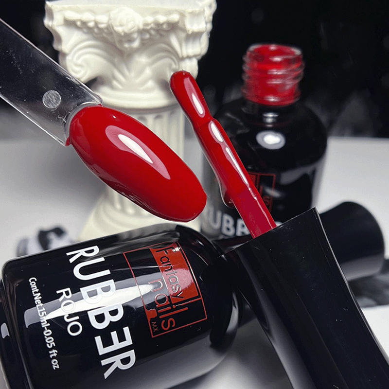 Rubber  Colores Variados Fantasy Nails