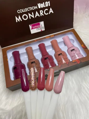 Gama Monarca volumen #1 fantasy nails