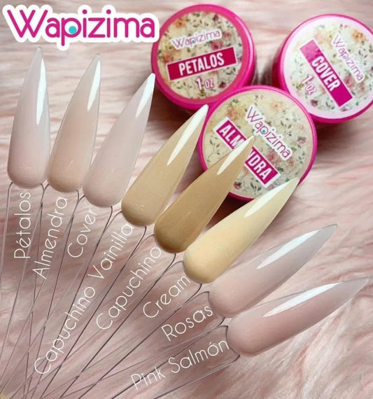 Acrílico wapizima colecciónes  cover 8 pzas