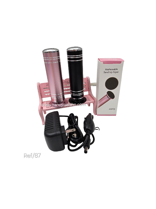 Pulidor eléctrico para callos solo rosado