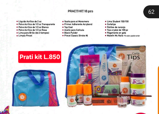 Prati kit para uñas Reestok