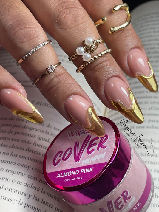 Acrílico wapizima Cover Almond Pink 1 y 2 onza