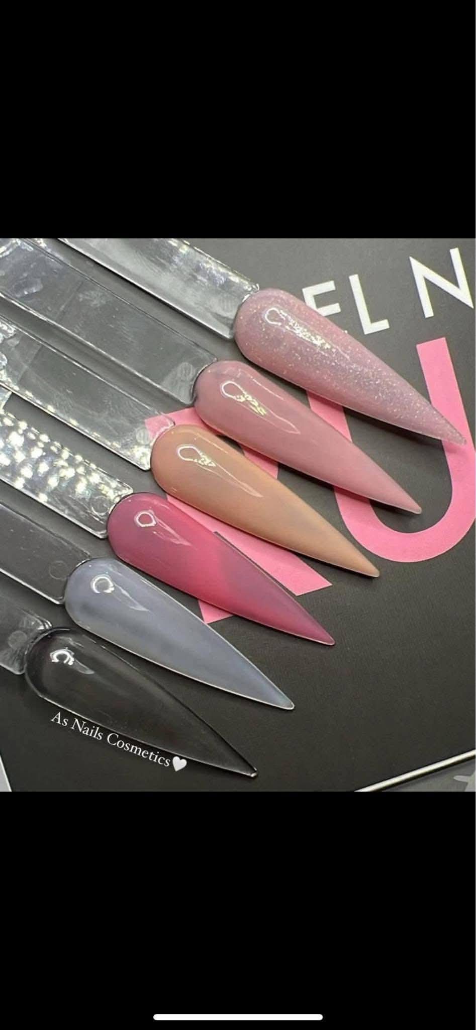 Gama de Gel Rubber F.N 6 piezas
