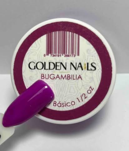 Acrilicos 17 colores en  1/2 onza Golden Nails