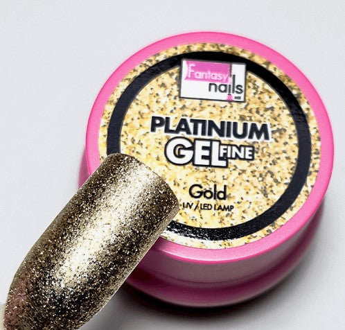 Gel platinum fantasy nails