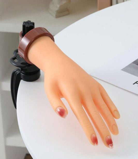 Mano flexible con soporte