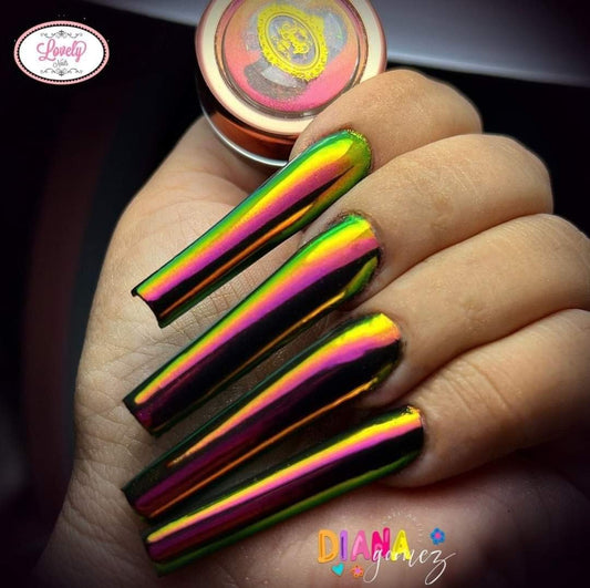 Efecto multicromatico lovely