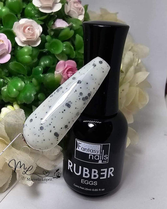 Rubber EGGS fantasy nails