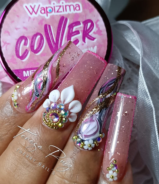 Acrílico wapizima Cover Metal Rose Gold 1 onza