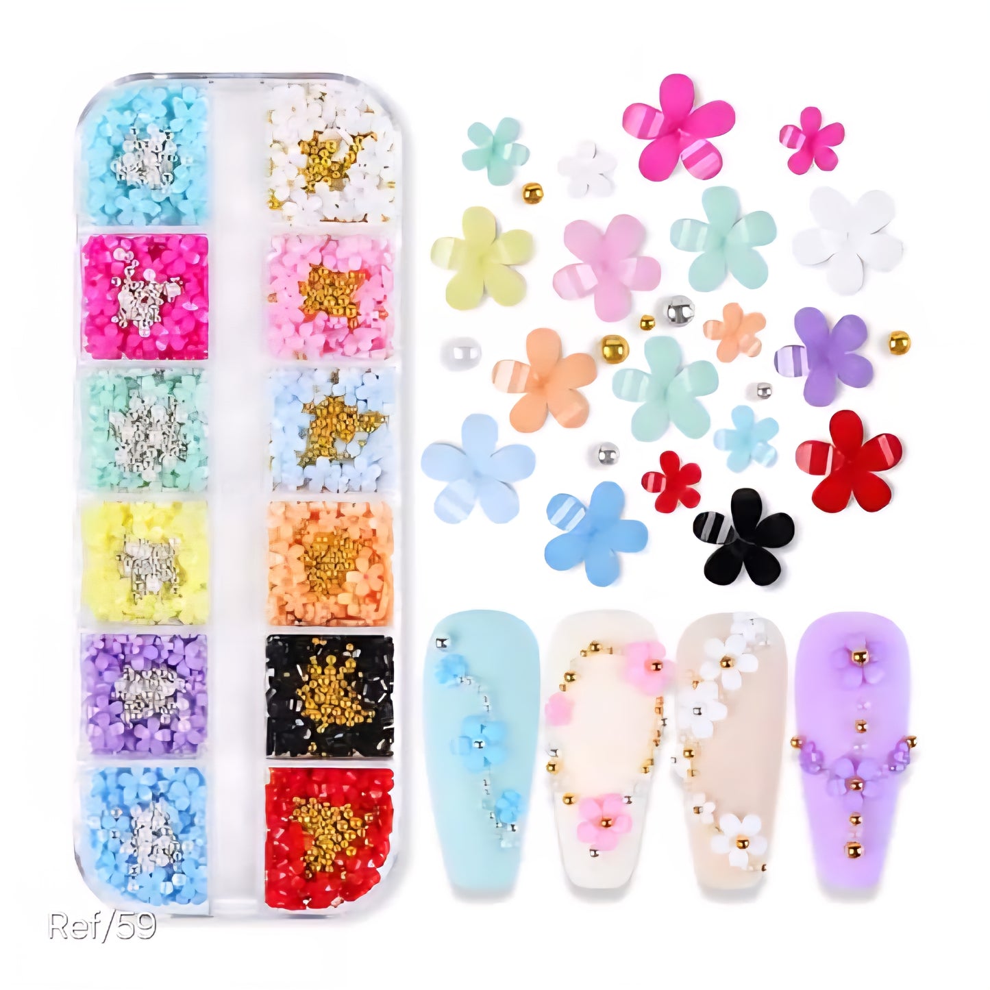 Flores 3d Plásticas Reestok