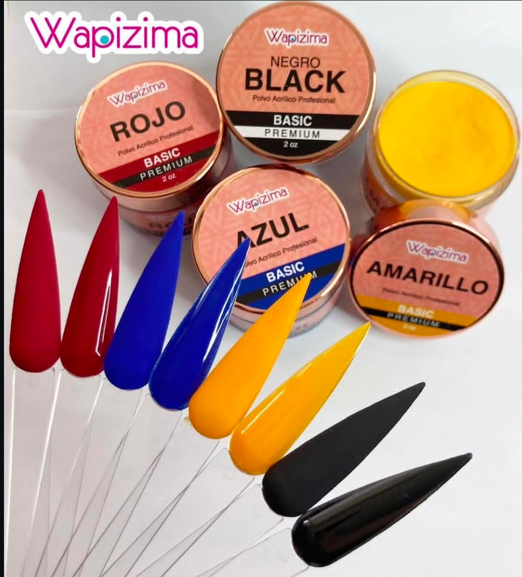 Acrilico Wapizima 2 onzas varios colores