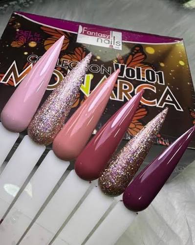 Gama Monarca volumen #1 fantasy nails