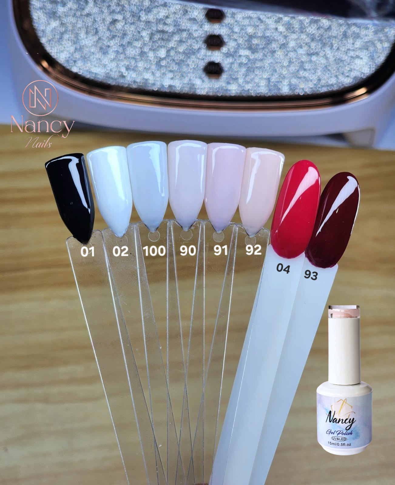 Esmaltes nancy varios tonos