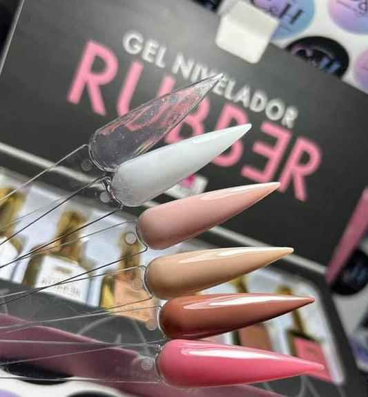 Gama de Gel Rubber F.N 6 piezas