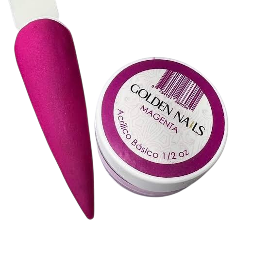 Acrilicos 17 colores en  1/2 onza Golden Nails