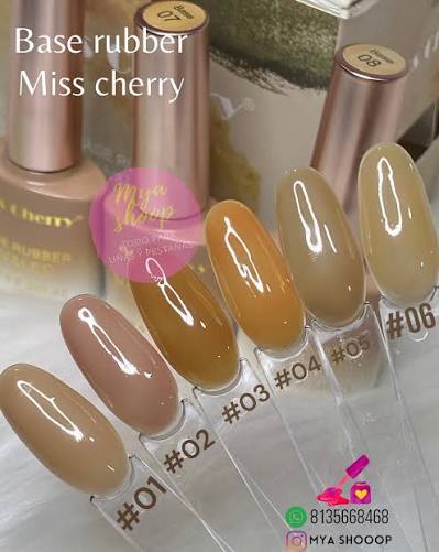 Gama Base rubber miss cherry