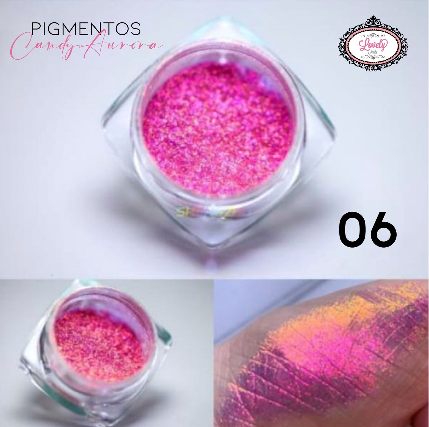 Efecto candy aurora Lovely