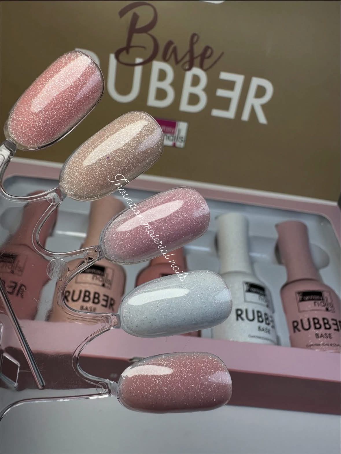 Gama de Base Rubber fantasy nails