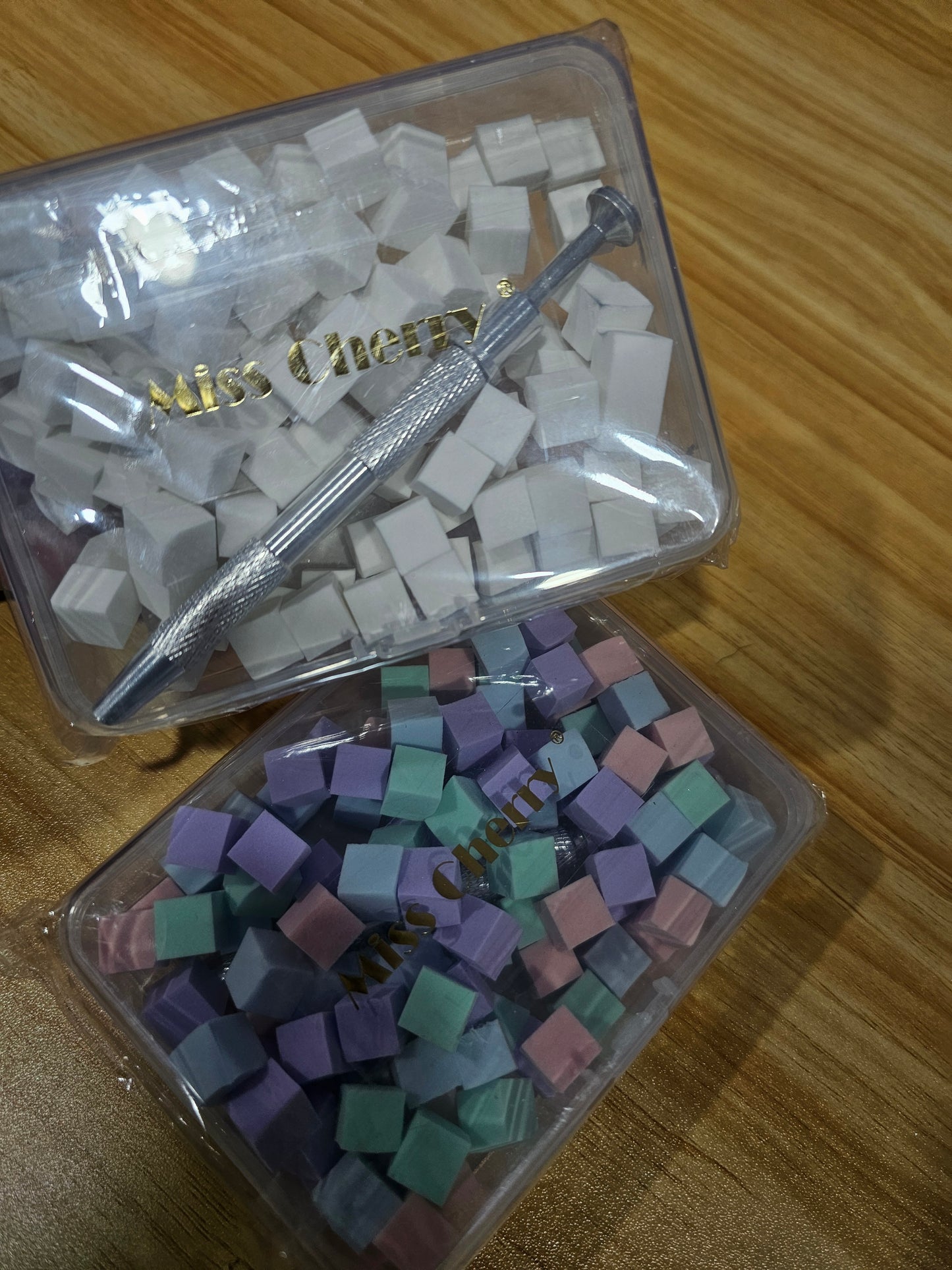 Esponjas con pinza (quesitos)