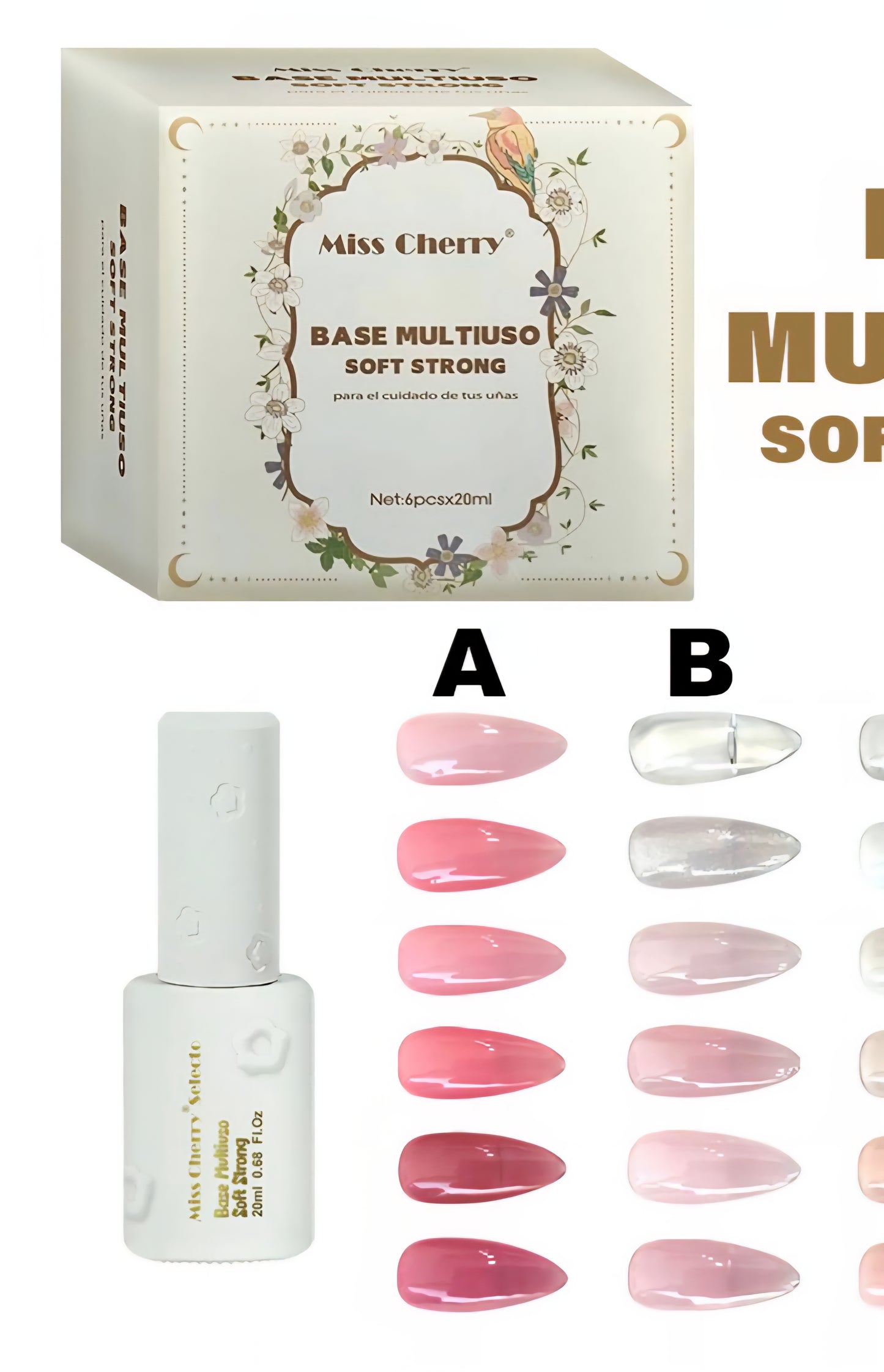 Gama Base multiuso miss cherry