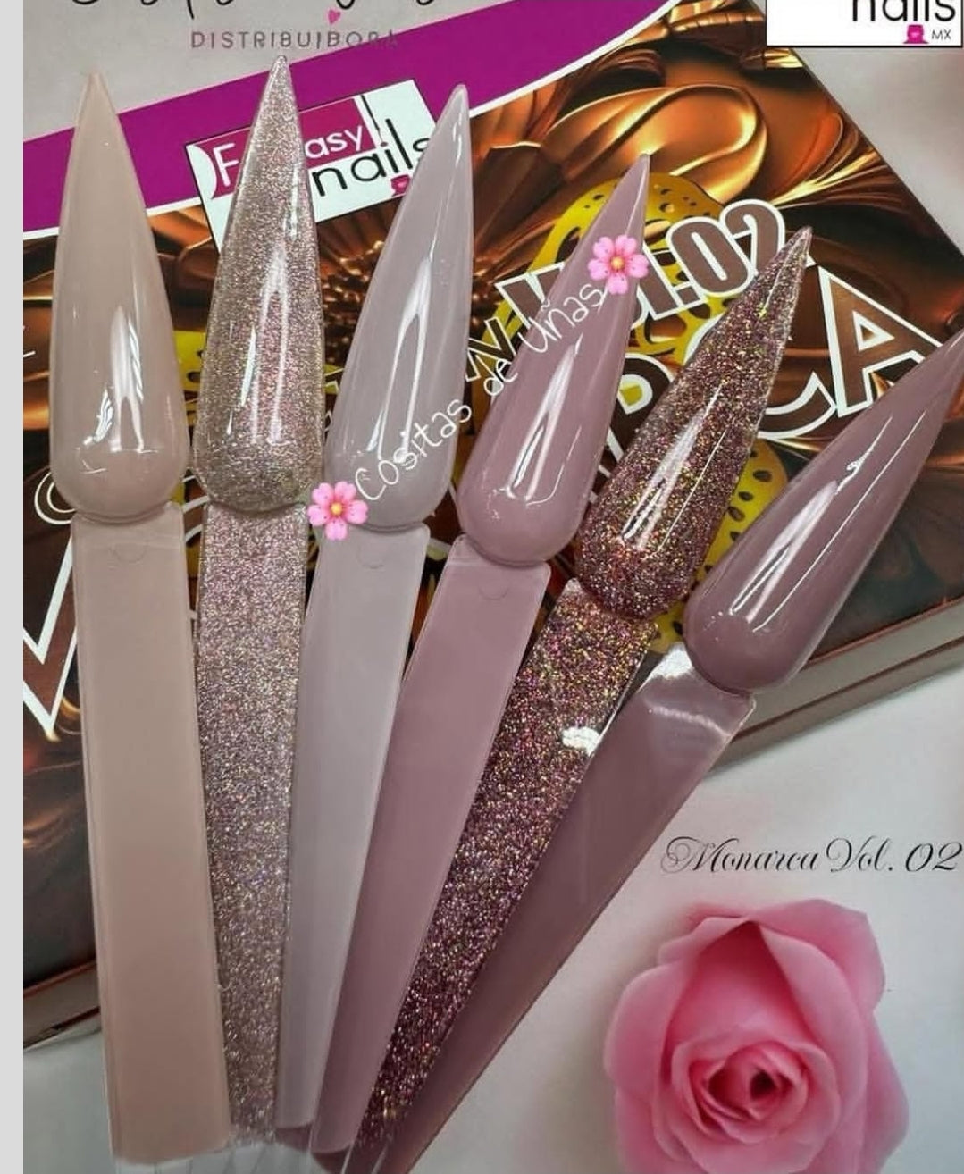 Gama Monarca volumen #2 fantasy nails