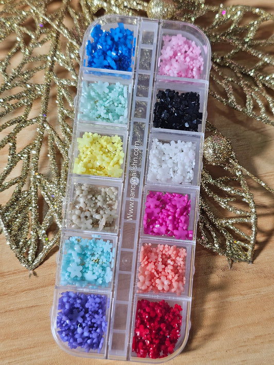 Flores 3D nuevos colores verano 2025